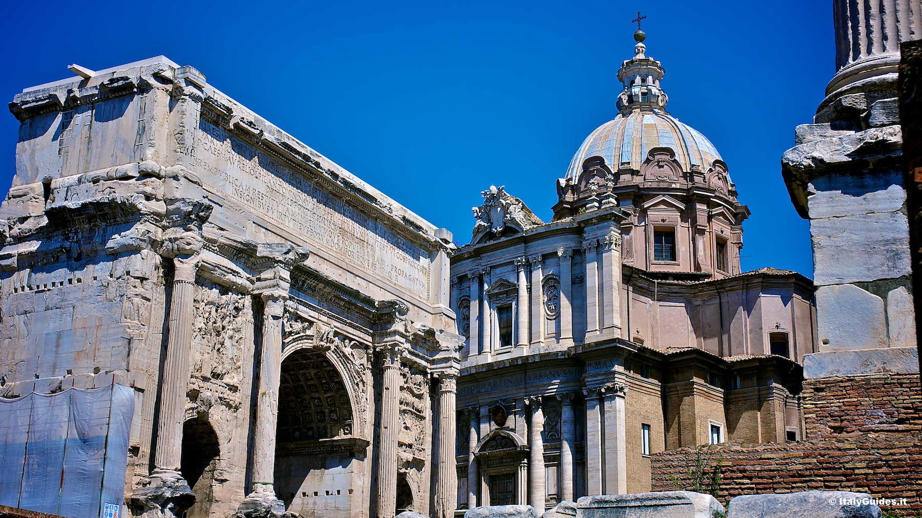 Pictures of the Roman Forum Rome Italy - ItalyGuides.it