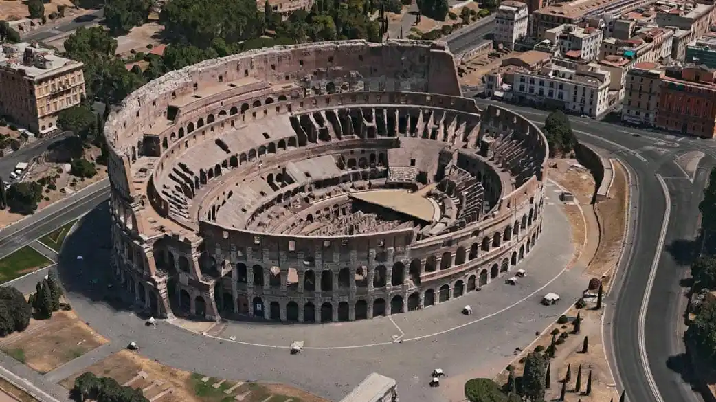 Roman Colosseum 3D after